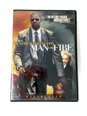 Man on Fire DVD Movie Denzel Washington